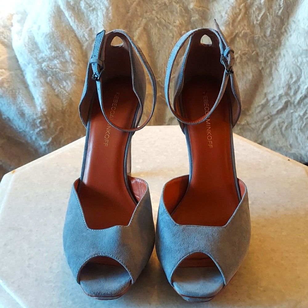 Rebecca Minkoff Suede Stiletto Pump